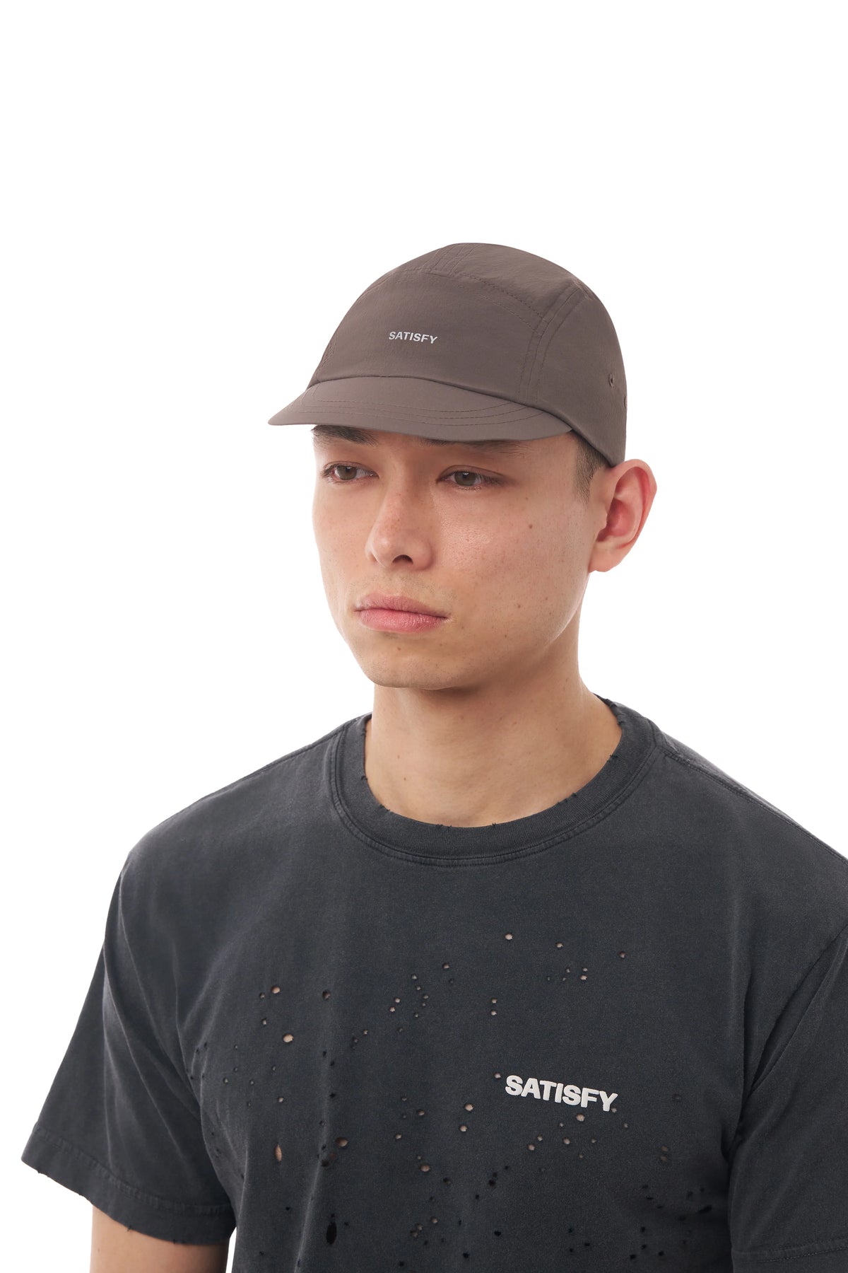 SATISFY PeaceShell™ Cordura® Trail Cap Falcon 着用イメージ 正面