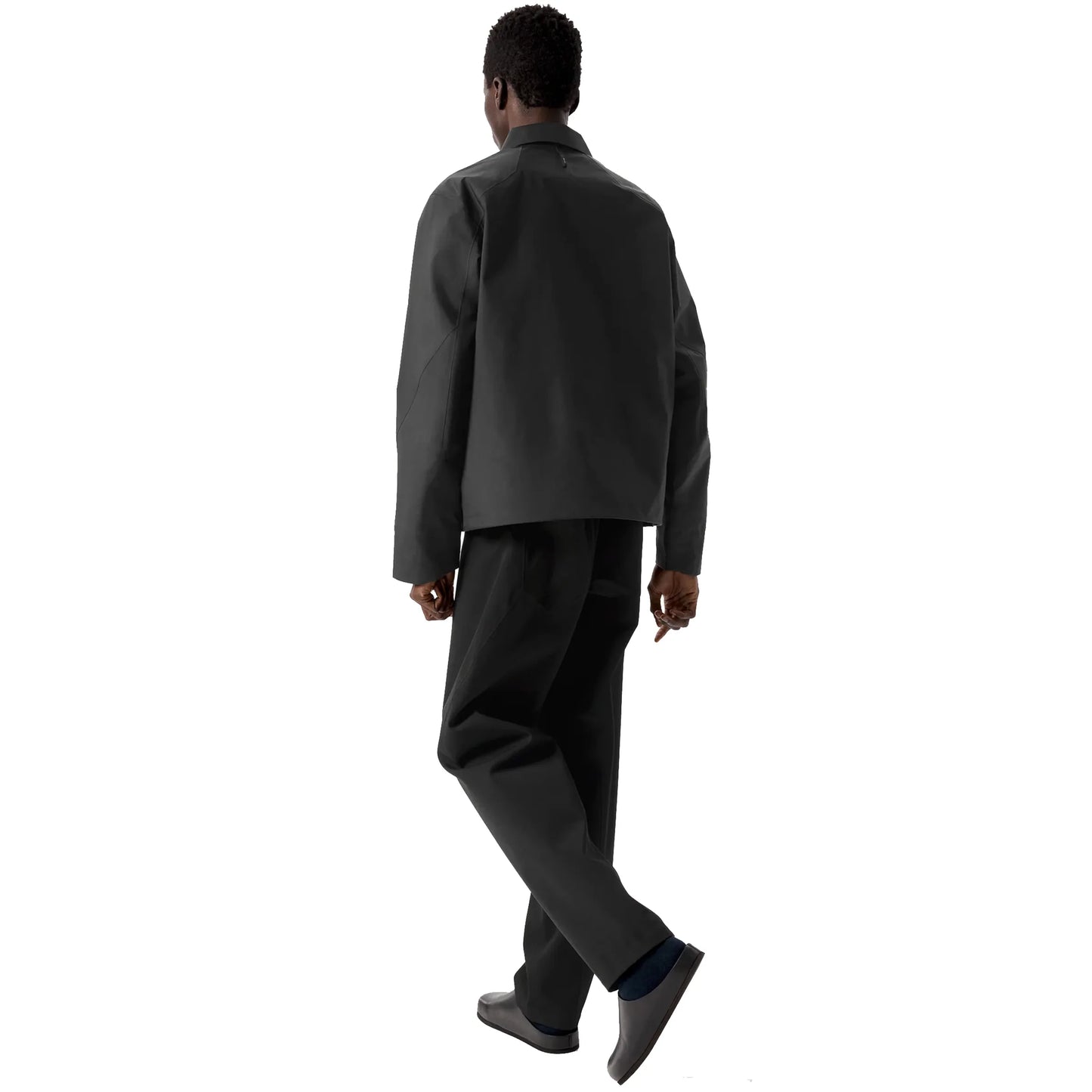 ARC'TERYX VEILANCE  Centroid Jacket Men's BLACK　着用写真　背面