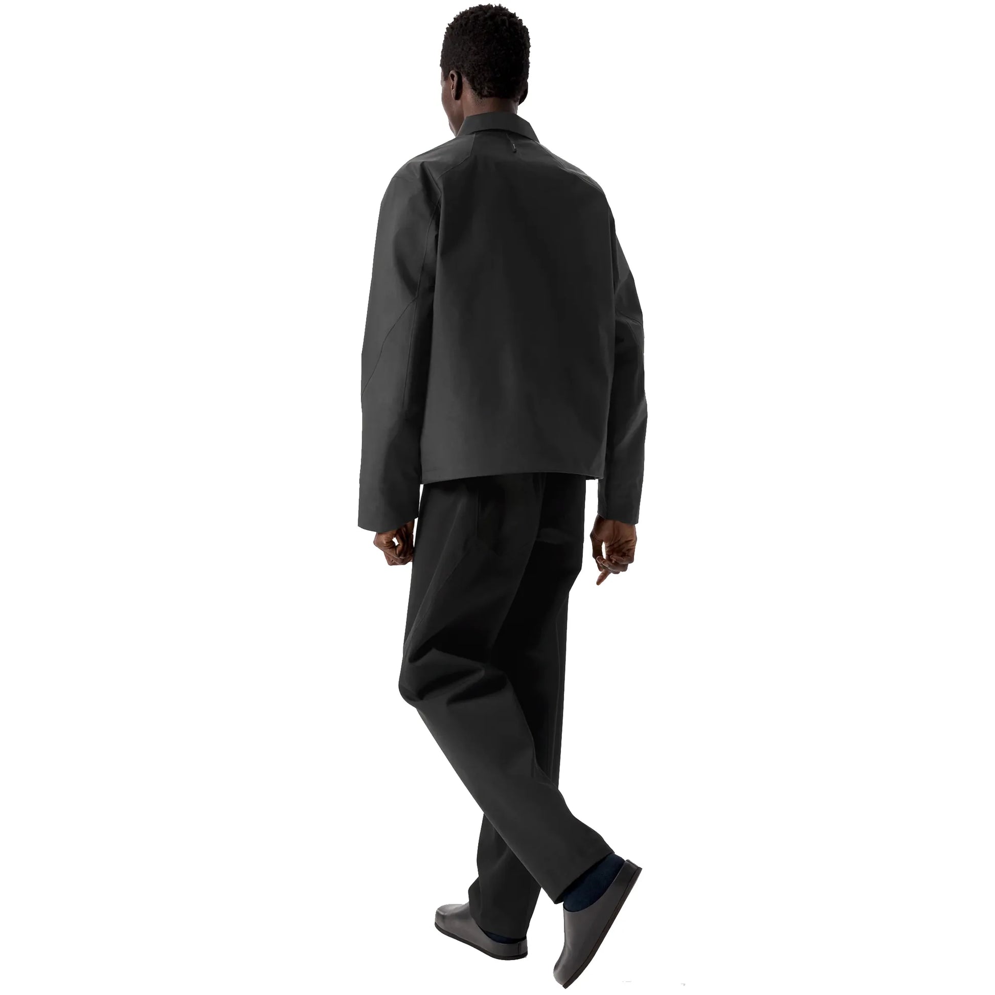 ARC'TERYX VEILANCE  Centroid Jacket Men's BLACK　着用写真　背面