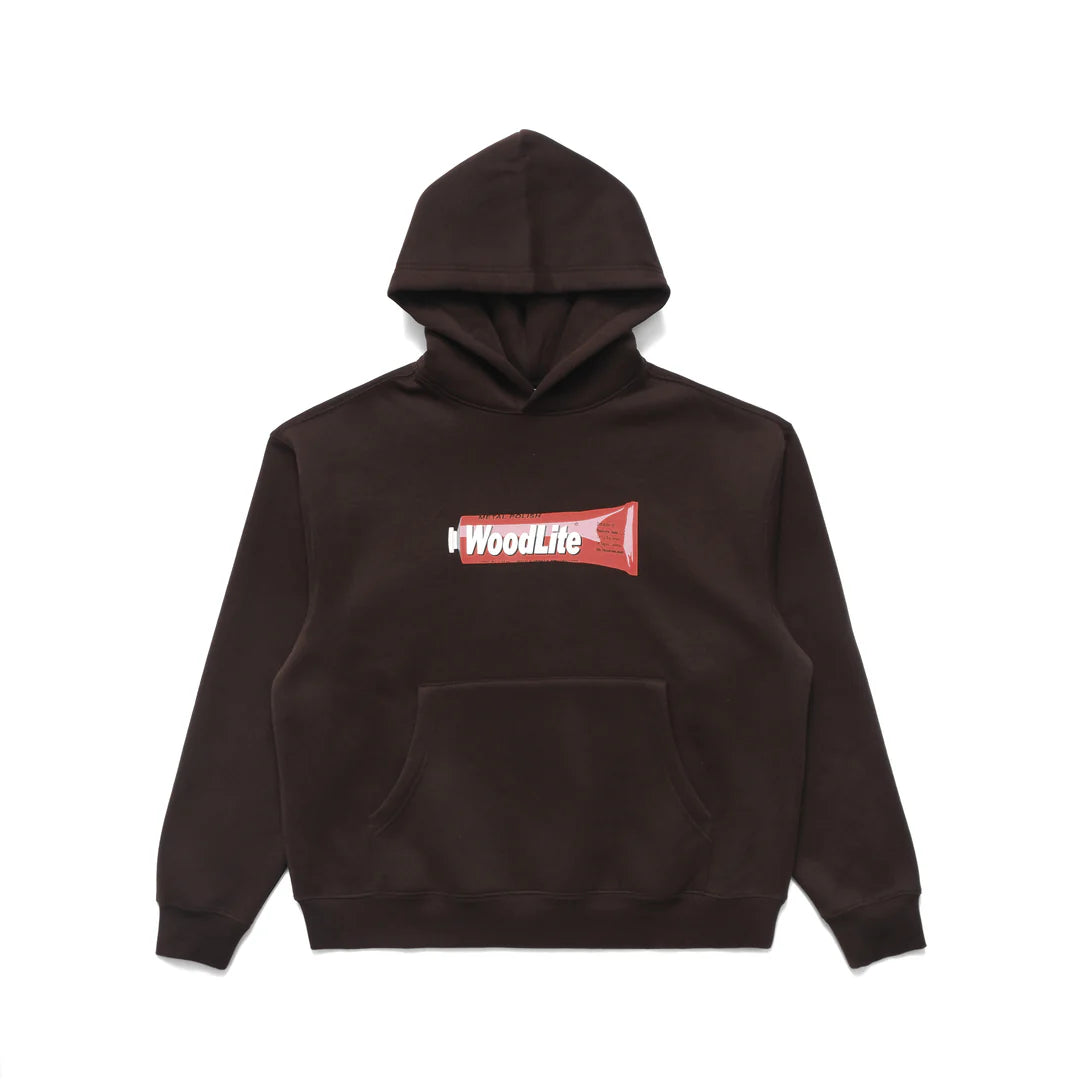 METALWOOD STUDIO WOODLITE HOODED SWEATSHIRT Brown 正面