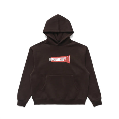 METALWOOD STUDIO WOODLITE HOODED SWEATSHIRT Brown 正面