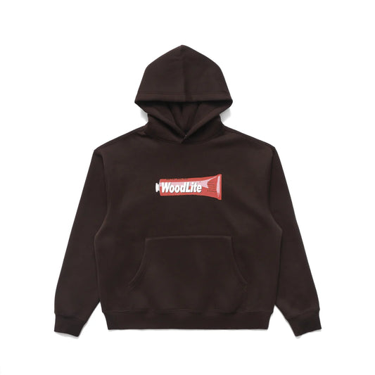 METALWOOD STUDIO WOODLITE HOODED SWEATSHIRT Brown 正面