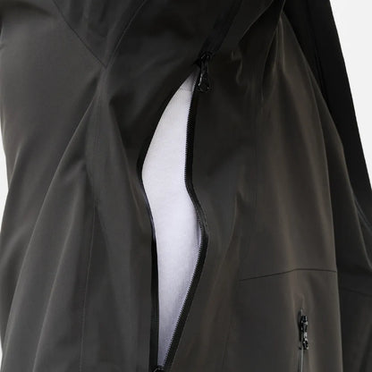 Hiking Patrol ARC LT WEIGHT SHELL JACKET CHARCOAL BLACK ベンチレーション