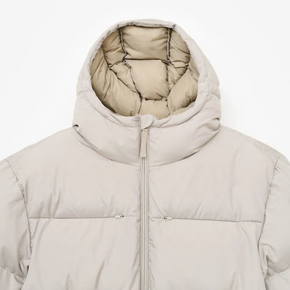 Hiking Patrol PATROL ELEMENT DOWN JACKET SAND 首元詳細