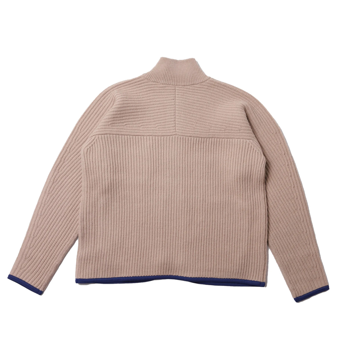 MEIAS Mountain Knit Zip Blouson Beige【FRCD-6A16】商品写真 背面