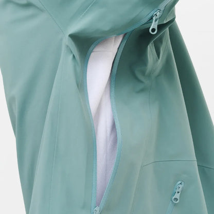 Hiking Patrol ARC LT WEIGHT SHELL JACKET TURQUOISE　ベンチレーション詳細
