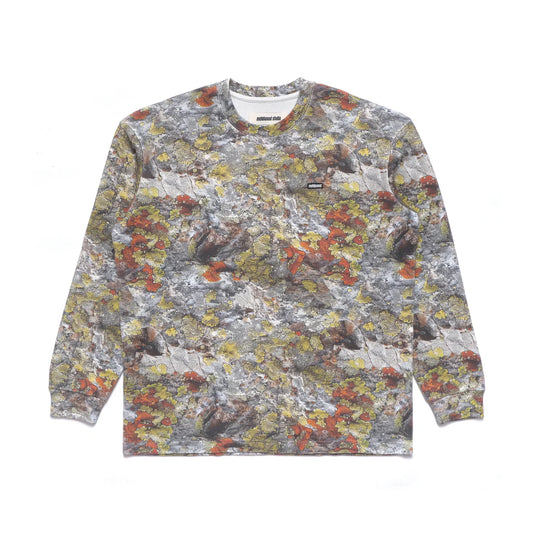 METALWOOD STUDIO MINI METAL LOGO THERMAL SHIRT Real Moss Camo 正面
