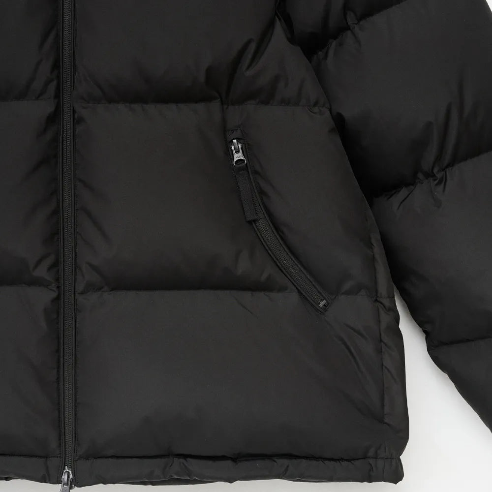 Hiking Patrol ELEMENT DOWN JACKET CHARCOAL BLACK ポケット詳細