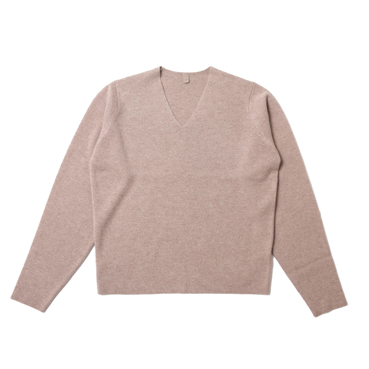 MEIAS Wool Cashmer V Neck PO T.Beige【HEPO-6A09】 商品写真 正面