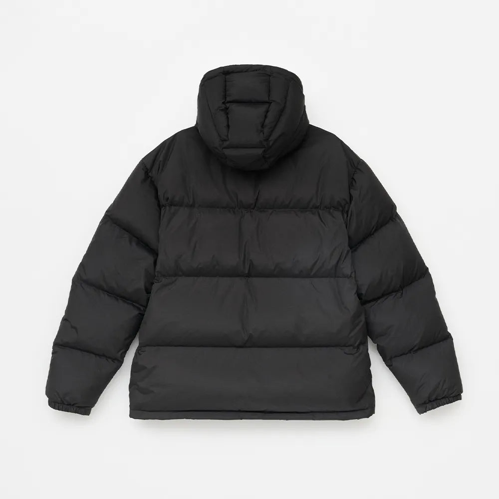 Hiking Patrol ELEMENT DOWN JACKET CHARCOAL BLACK 背面