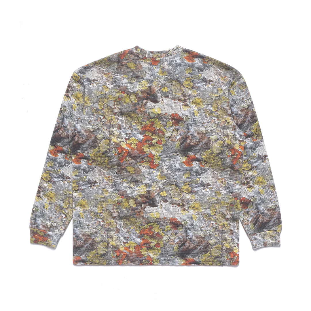METALWOOD STUDIO MINI METAL LOGO THERMAL SHIRT Real Moss Camo 背面