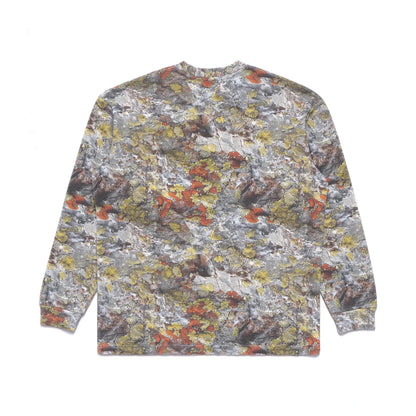 METALWOOD STUDIO MINI METAL LOGO THERMAL SHIRT Real Moss Camo 背面