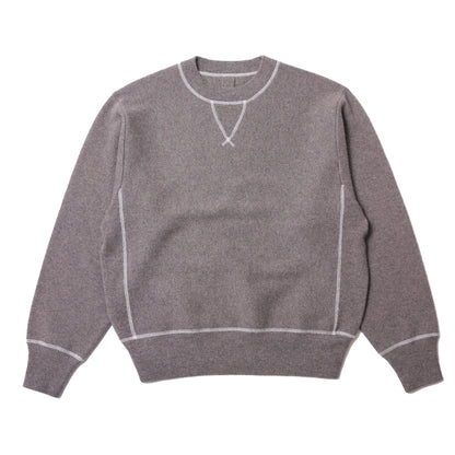 MEIAS Pure Cashmere Sweat PO Moca【CAPO-6A08】 商品写真 正面
