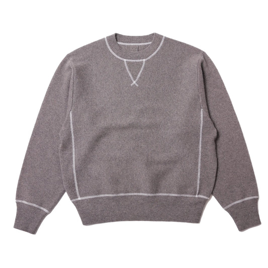 MEIAS Pure Cashmere Sweat PO Moca【CAPO-6A08】 商品写真 正面