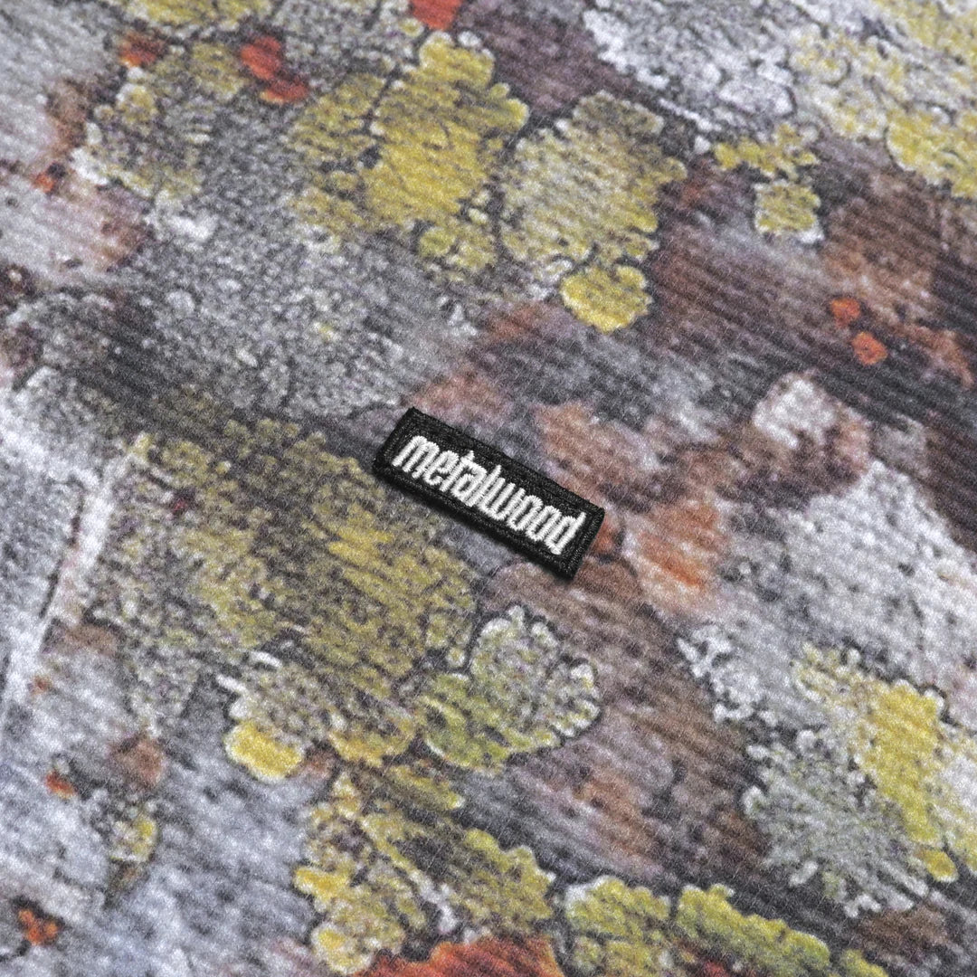 METALWOOD STUDIO MINI METAL LOGO THERMAL SHIRT Real Moss Camo ロゴ