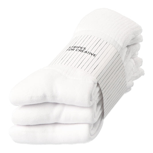 S.F.C 3P BASIC SOCKS WHITE【SFCFW25AC04】(N)