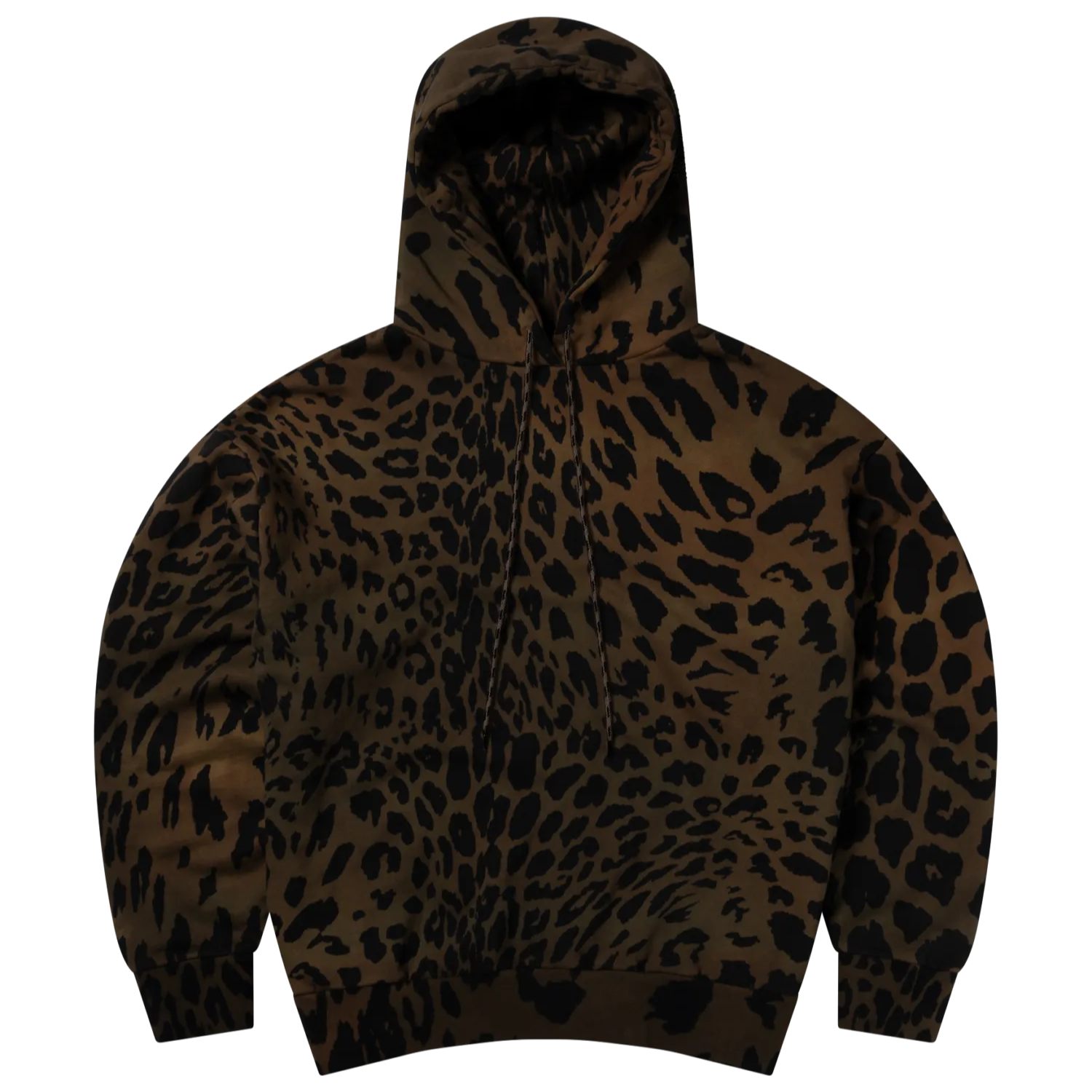Leopard Tie Dye Hoodie Multi - ARIES 正面