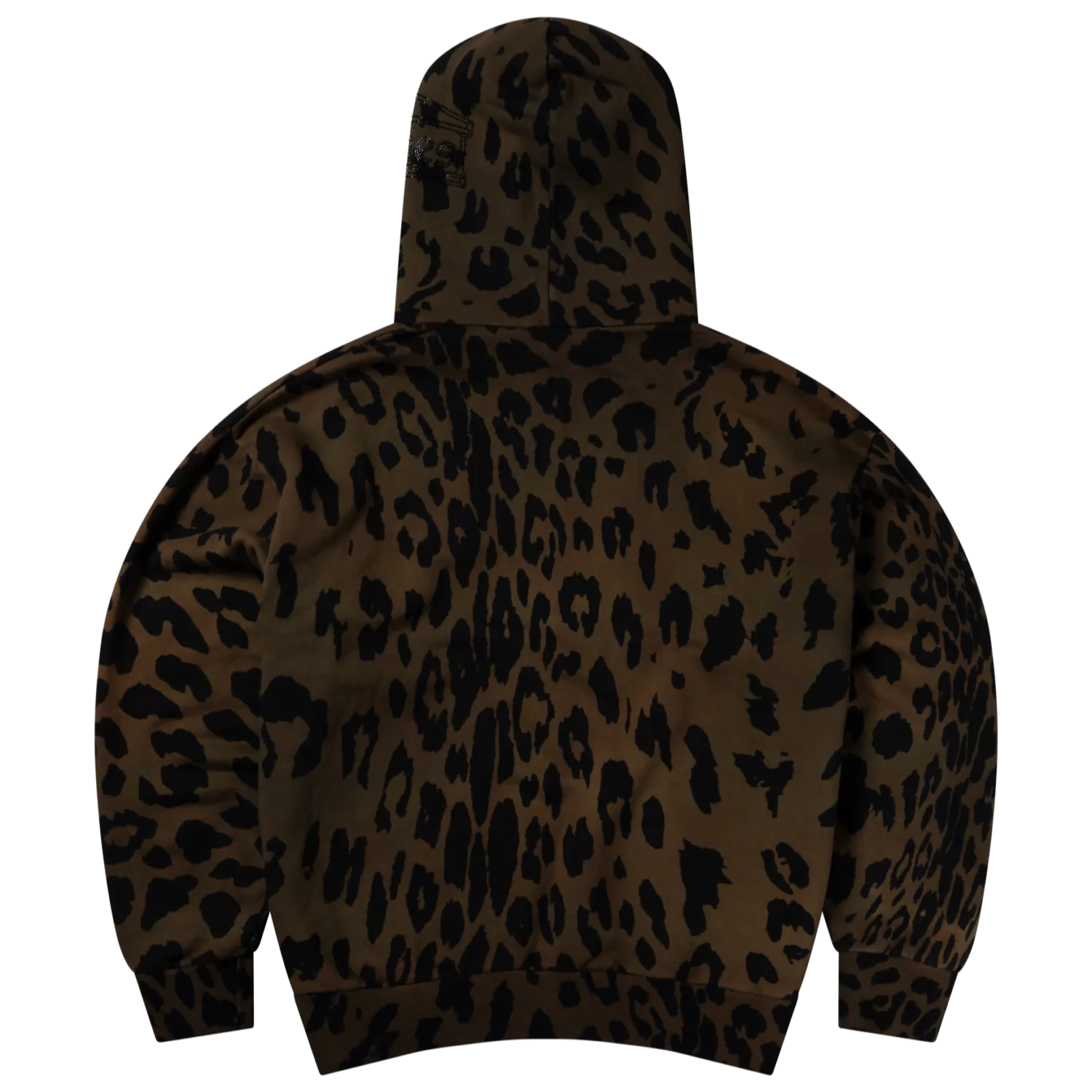 Leopard Tie Dye Hoodie Multi - ARIES 背面