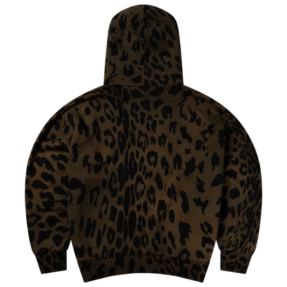 Leopard Tie Dye Hoodie Multi - ARIES 背面
