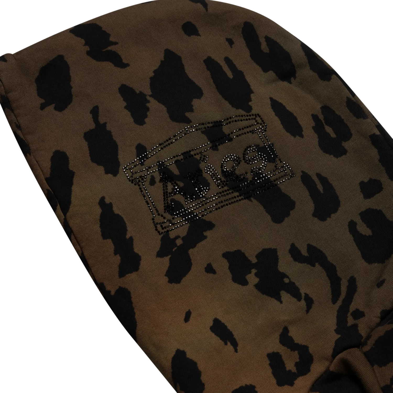 Leopard Tie Dye Hoodie Multi - ARIES フード部分のディテール