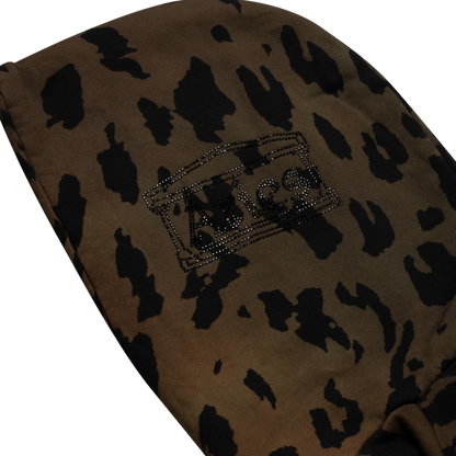 Leopard Tie Dye Hoodie Multi - ARIES フード部分のディテール