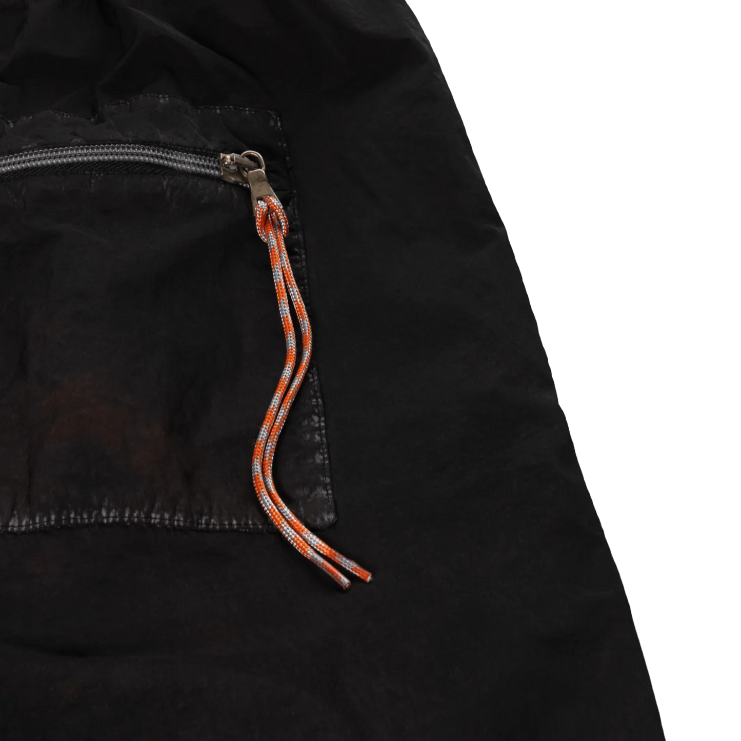 Rag Dye Windcheater Pant Brown - ARIES 背面ポケットのディテール