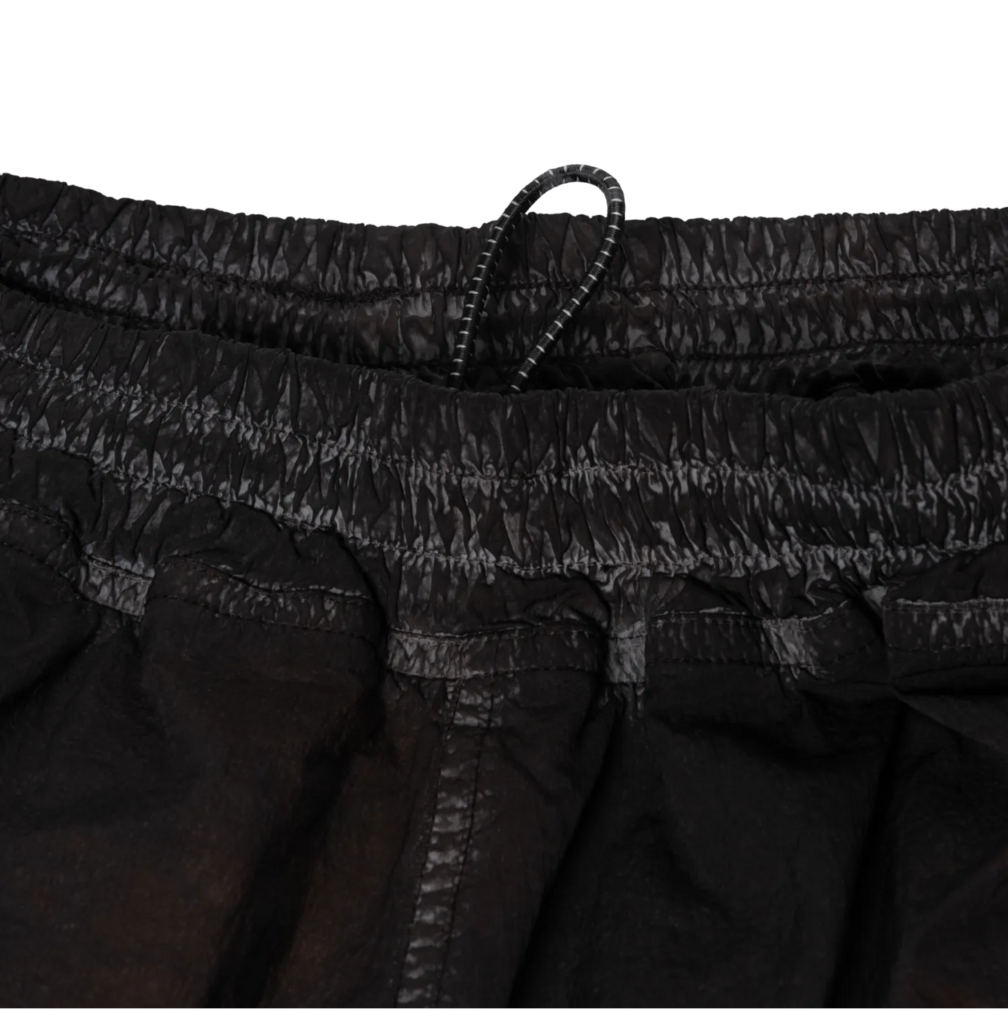 Rag Dye Windcheater Pant Brown - ARIES ウエストのディテール