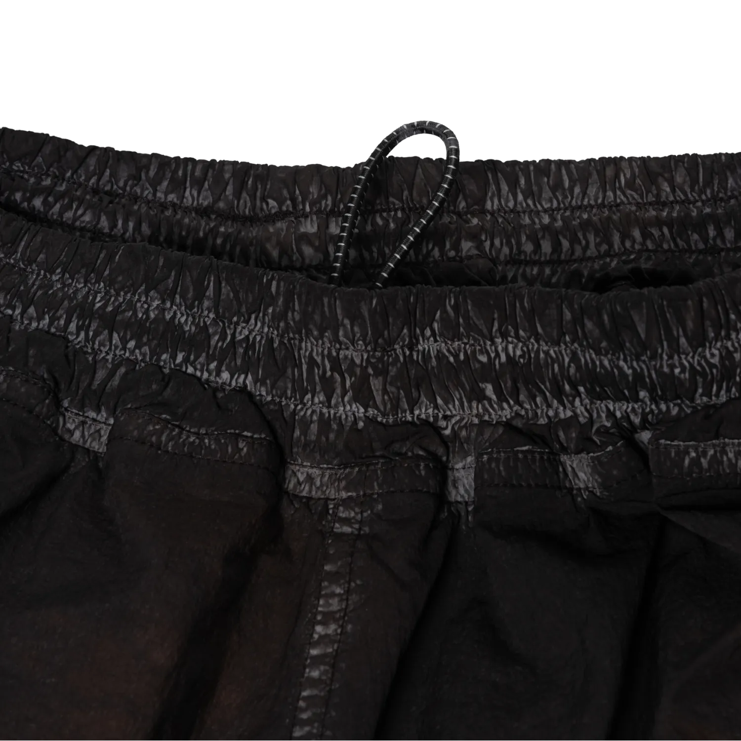 Rag Dye Windcheater Pant Brown - ARIES ウエストのディテール