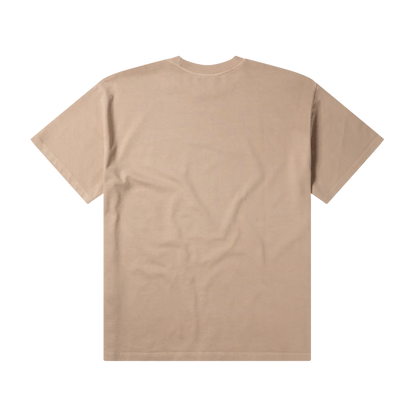 Faded Grunge SS Tee Beige - ARIES 背面