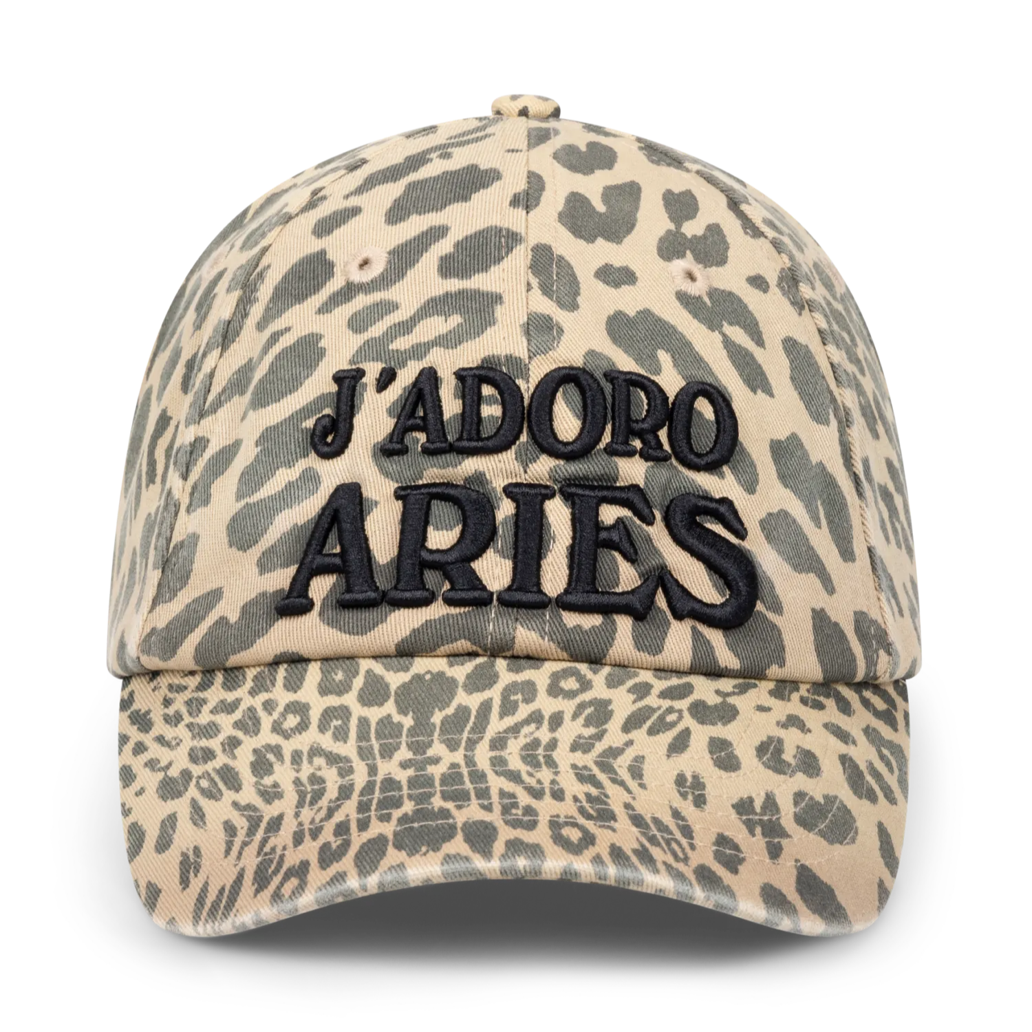 J'Adoro Aries Leopard Cap Beige - ARIES 正面