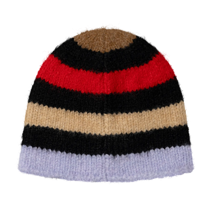 Brushed Stripe Beanie Multi - ARIES 背面