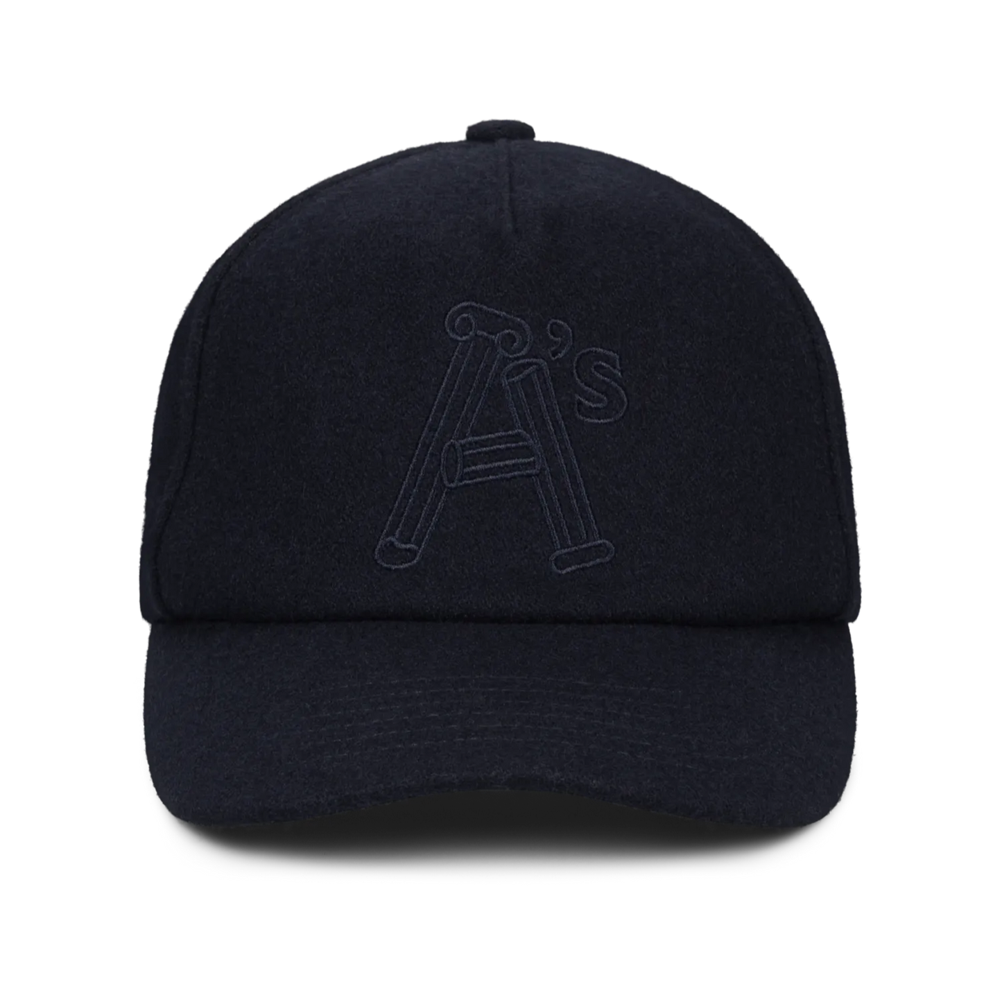 Wool Column A Cap Navy - ARIES 正面