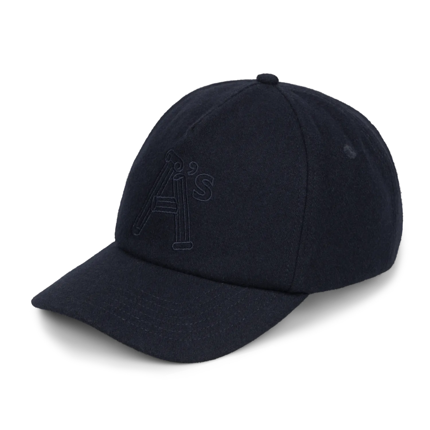 Wool Column A Cap Navy - ARIES 側面