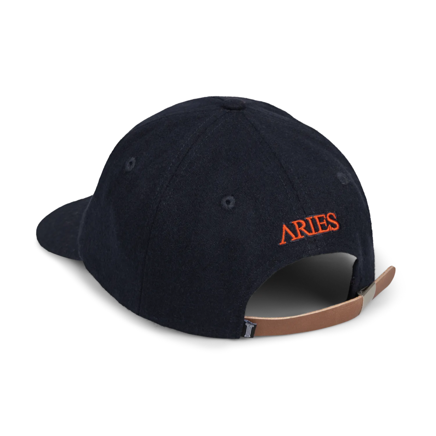 Wool Column A Cap Navy - ARIES 背面