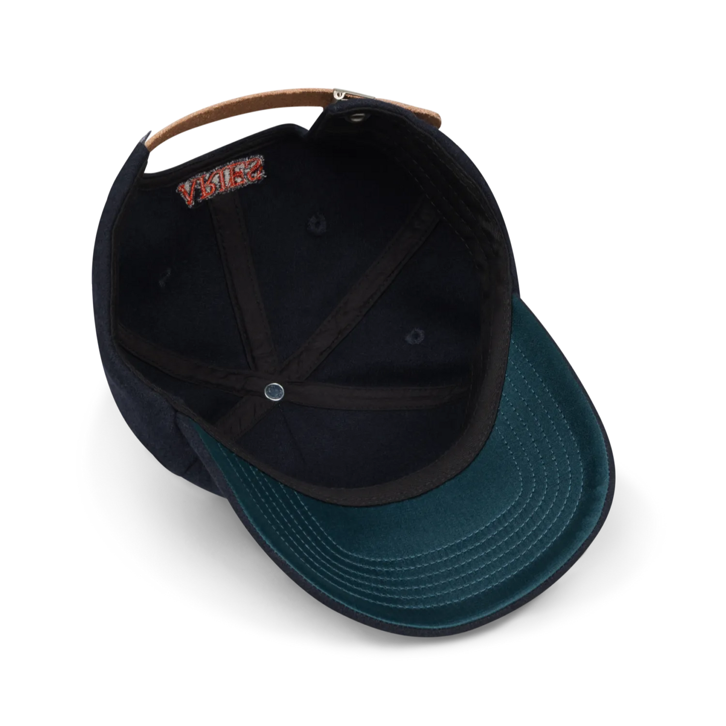 Wool Column A Cap Navy - ARIES 裏面