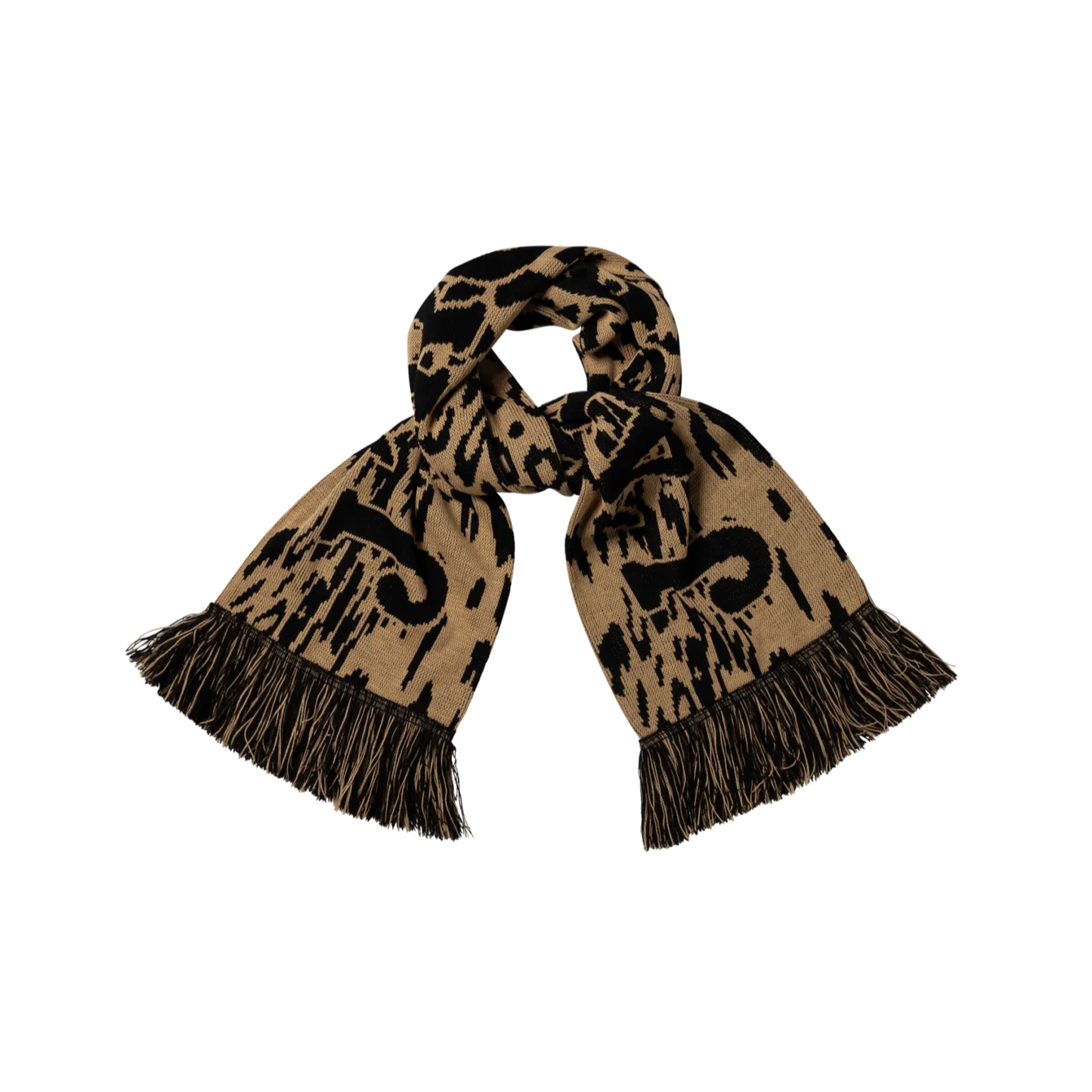 ARIES J'Adoro Aries Leopard Scarf Beige - ARIES 正面