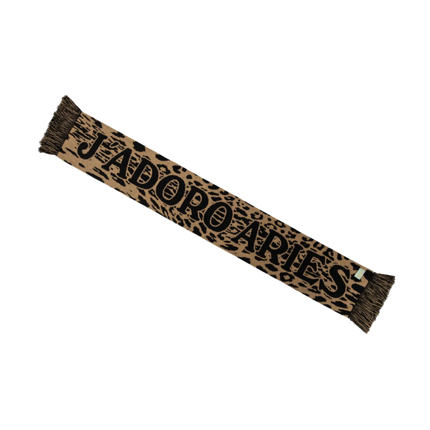 ARIES J'Adoro Aries Leopard Scarf Beige - ARIES 裏面