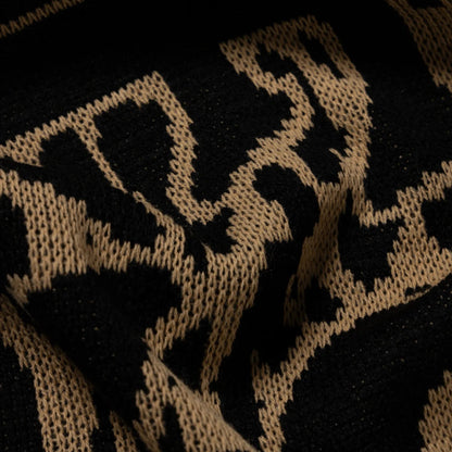 ARIES J'Adoro Aries Leopard Scarf Beige - ARIES 生地部分のディテール