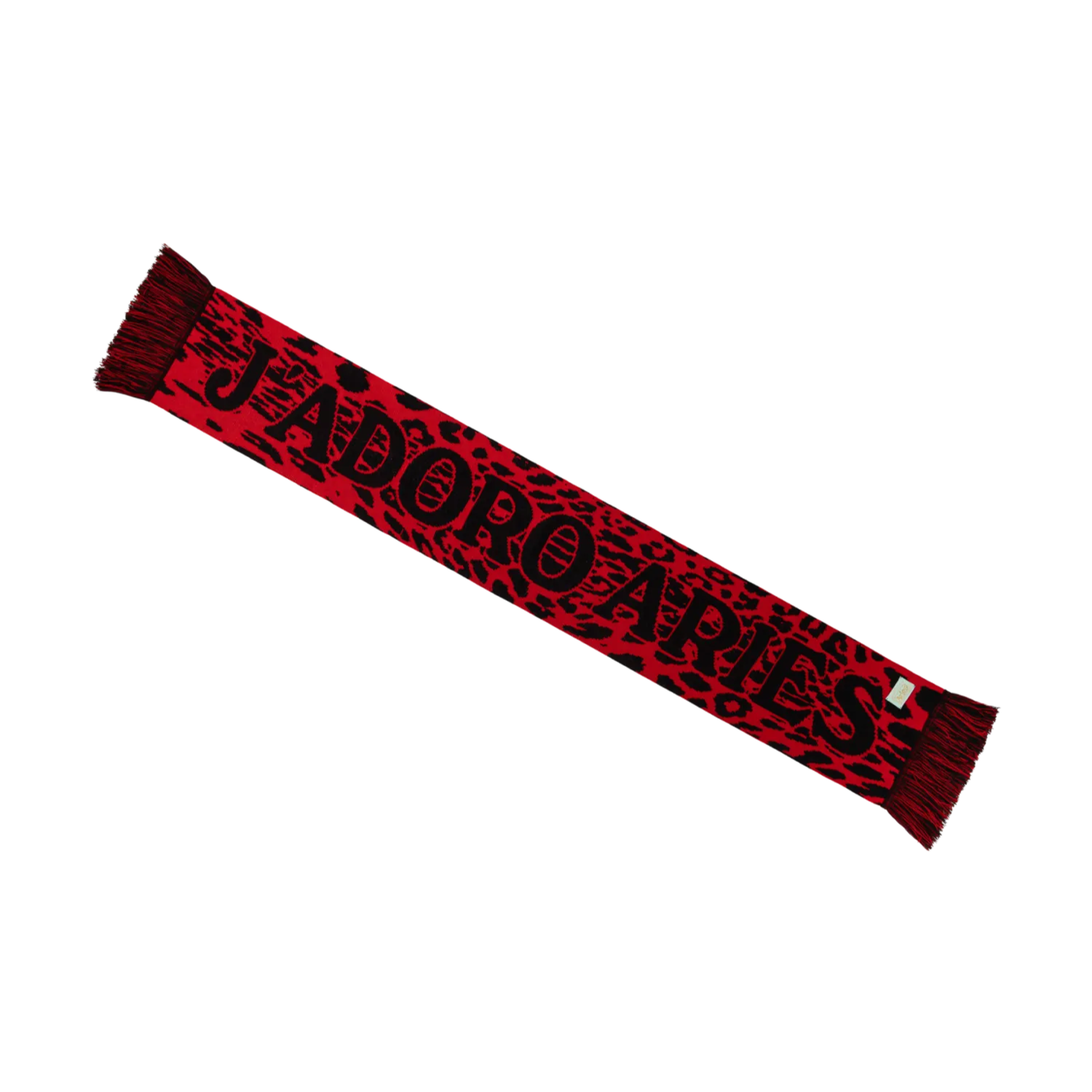 ARIES J'Adoro Aries Leopard Scarf Red - ARIES 正面