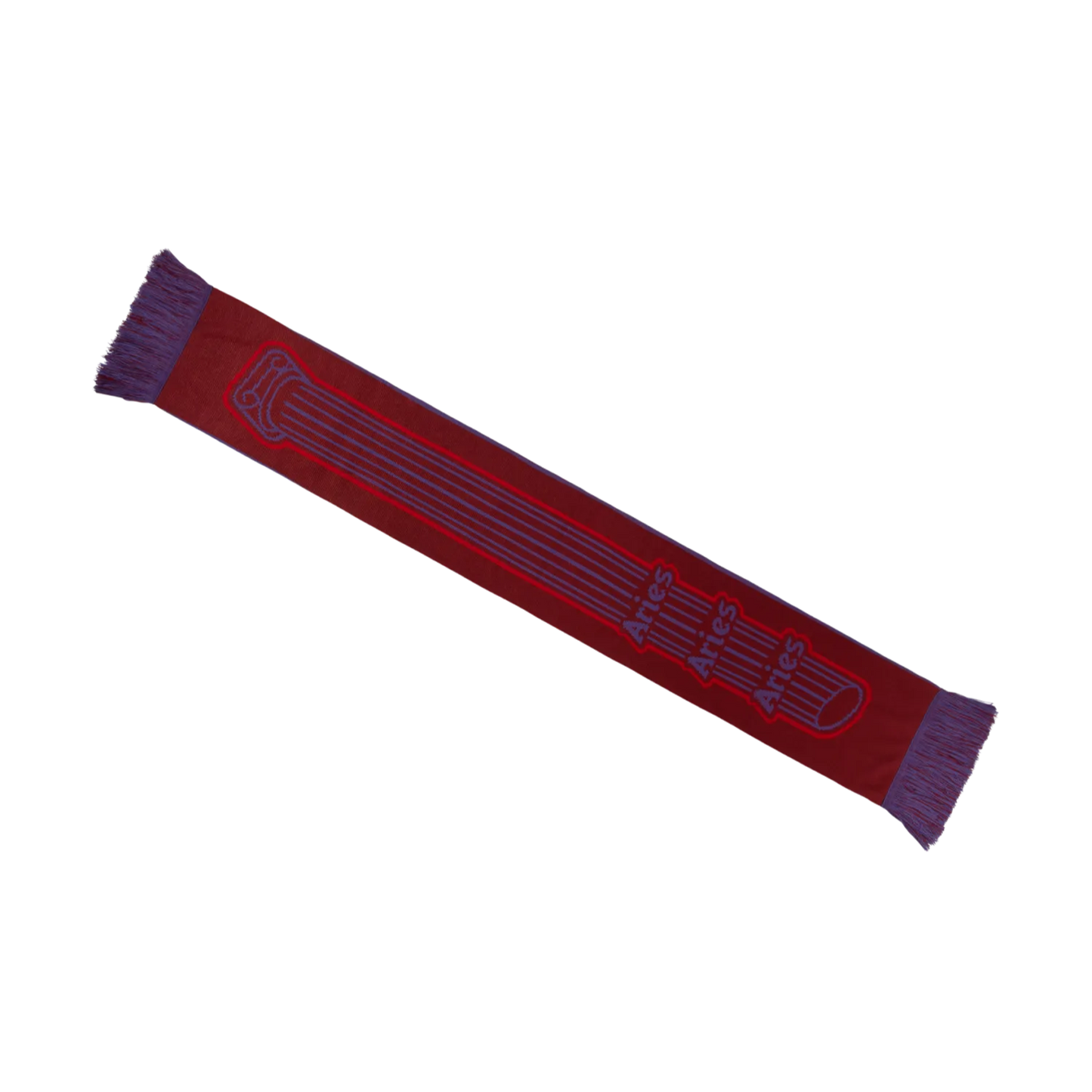 Column Scarf Purple - ARIES 正面