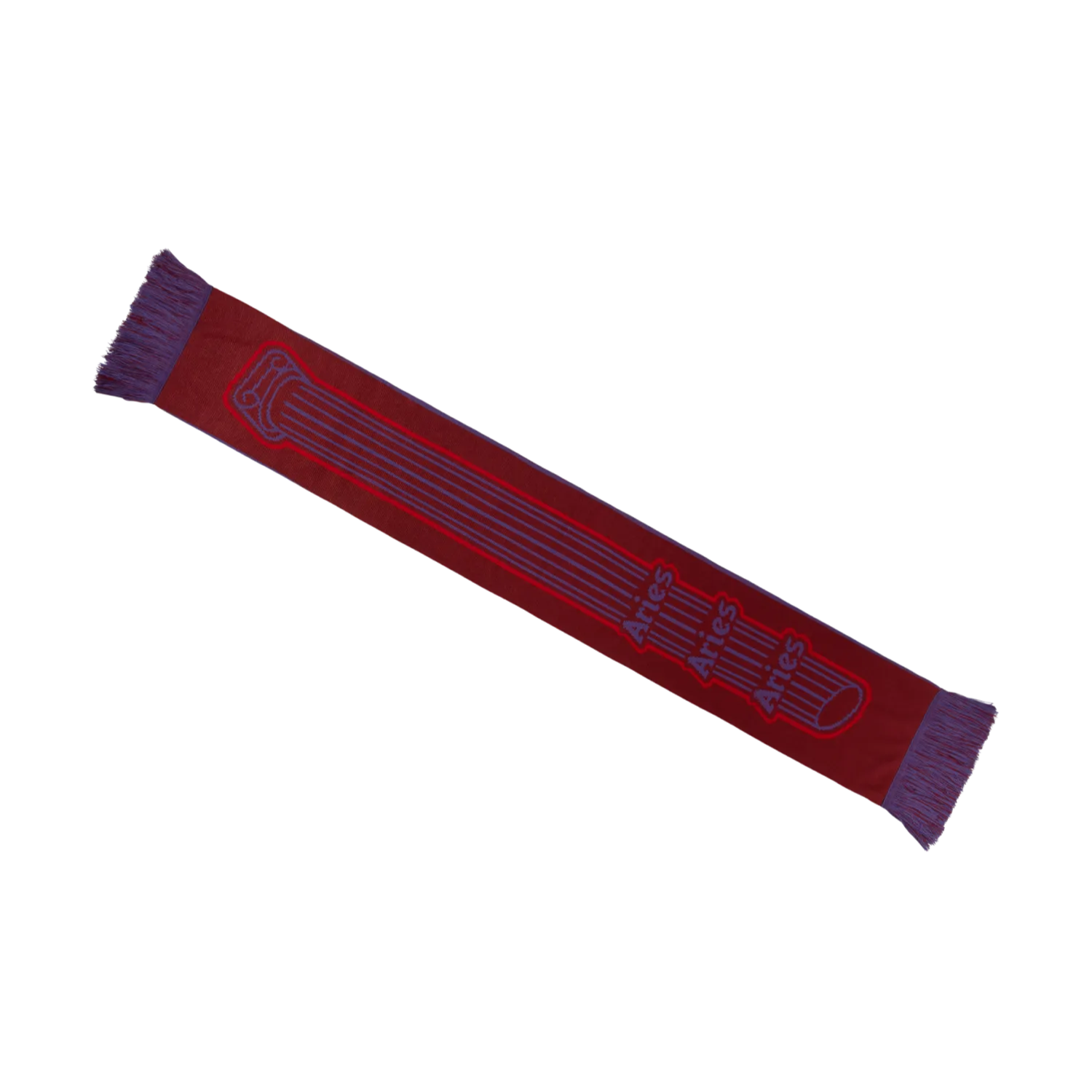 Column Scarf Purple - ARIES 正面