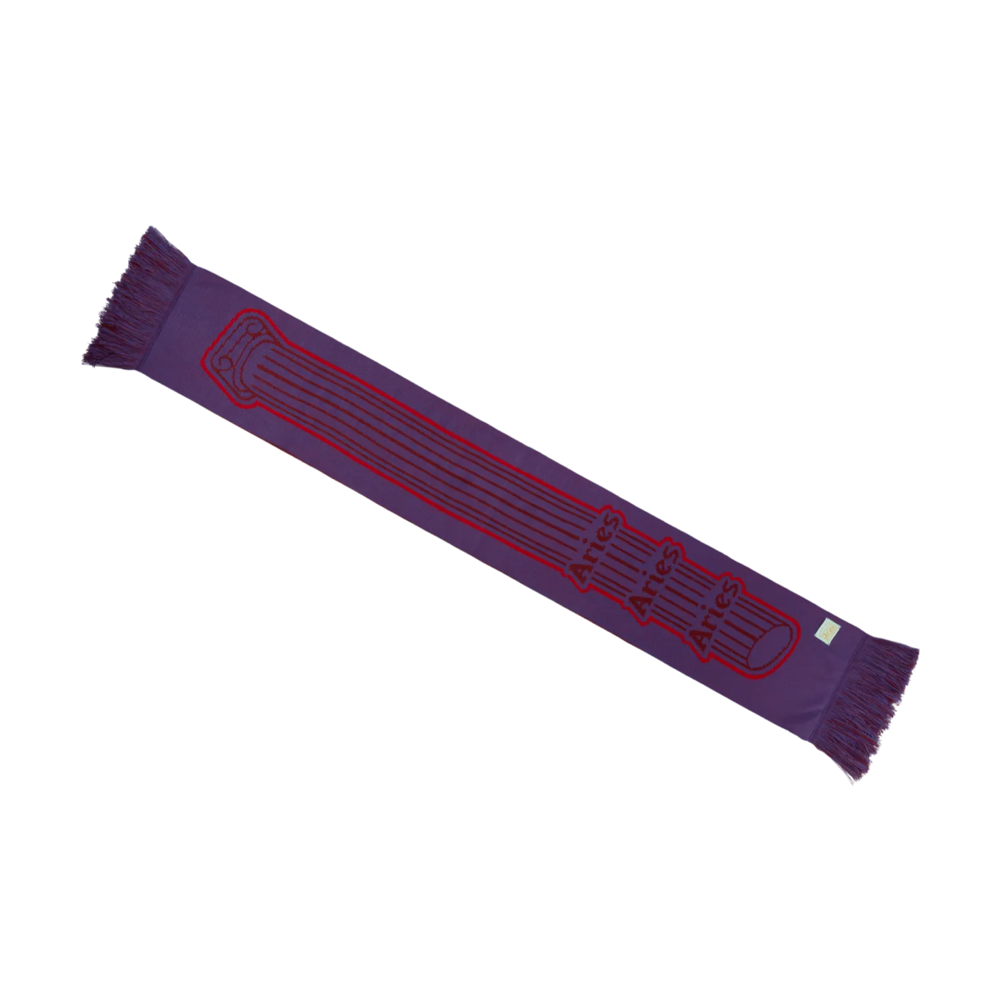Column Scarf Purple - ARIES 裏面