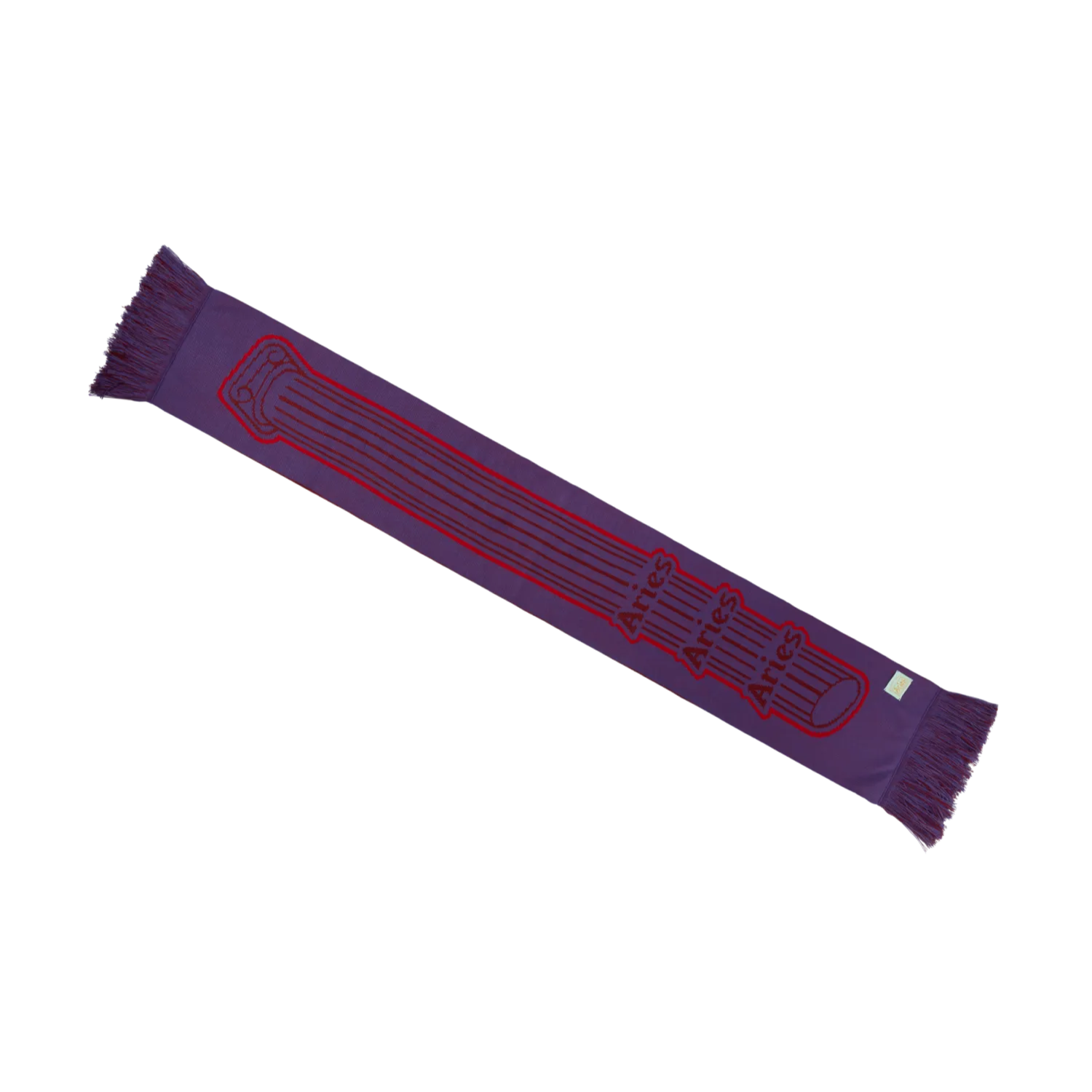 Column Scarf Purple - ARIES 裏面