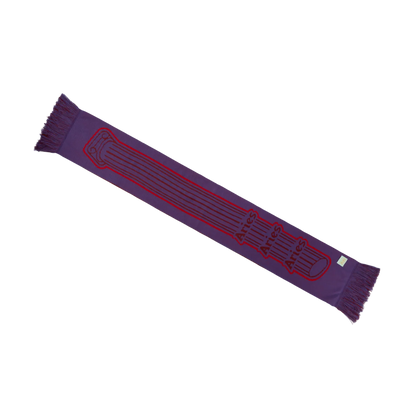 Column Scarf Purple - ARIES 裏面