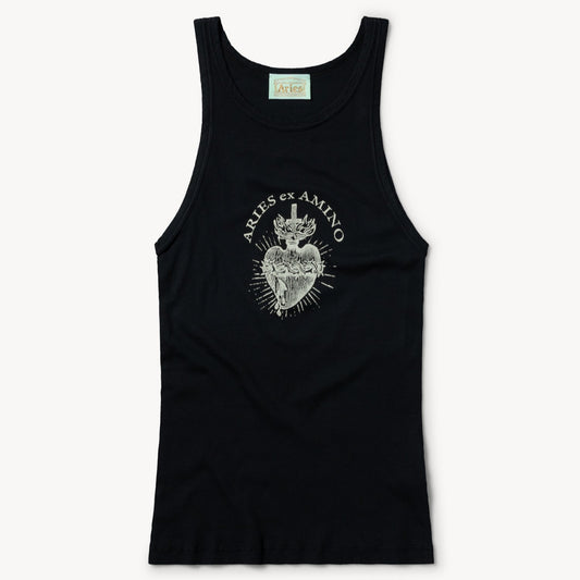 ARIES Ex Amino Lightweight Vest Washed Black【AR40901.03】(N)