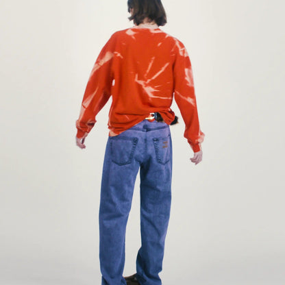 Rag Dye Swamp Queen LS Tee Multi - ARIES 着用背面