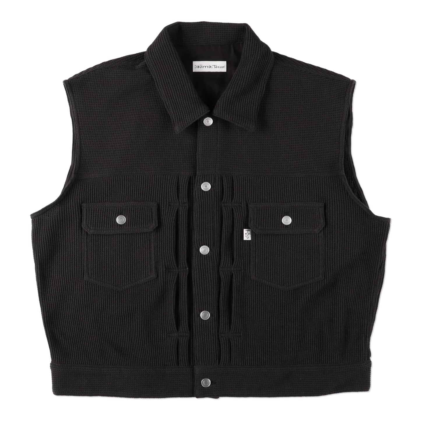 COSMOS TEXAS second vest black [ctfw25cs01](N)