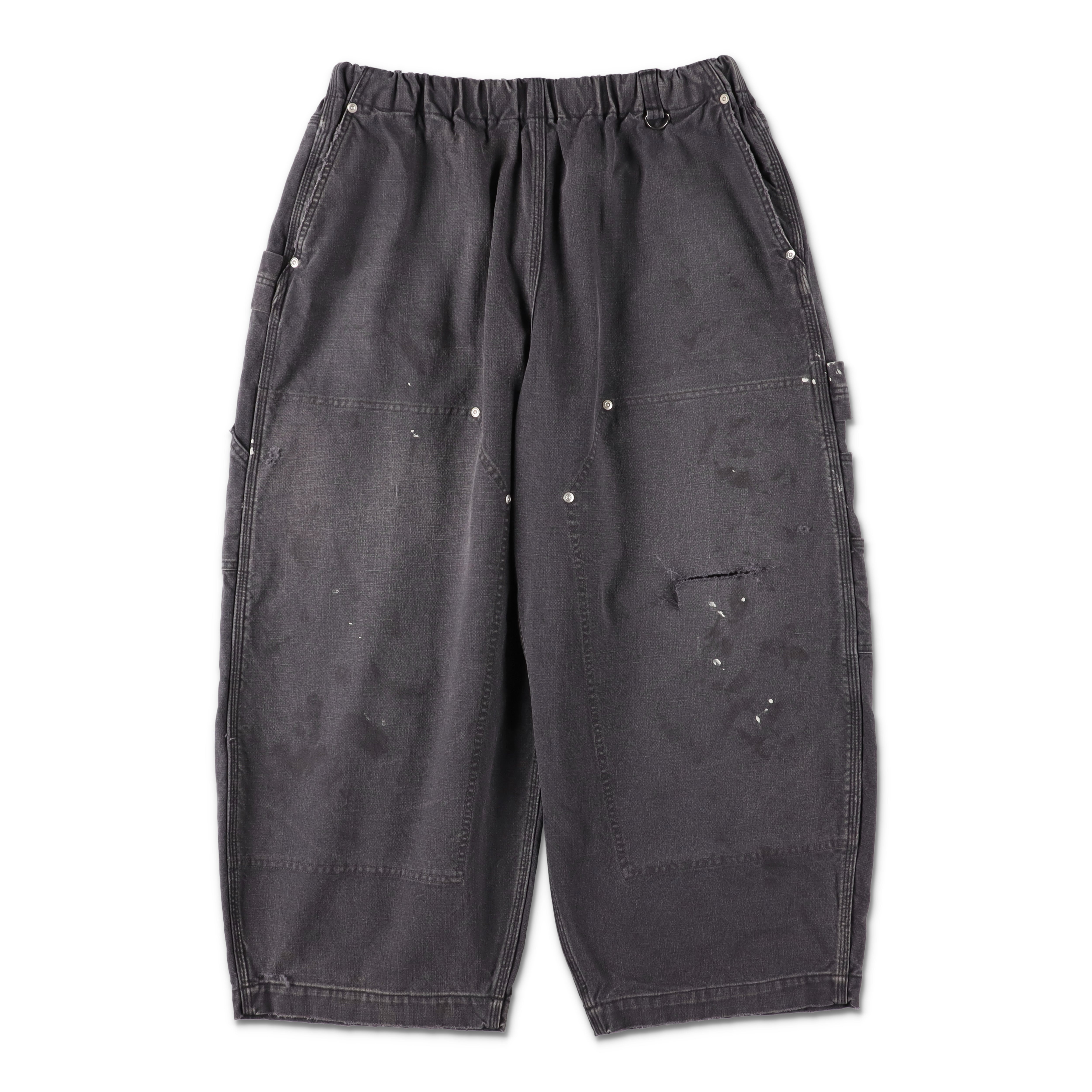 【COSMOS TEXAS】EASY PANTS COSMOS TEXAS - ct double knee easy pant black – STUDY