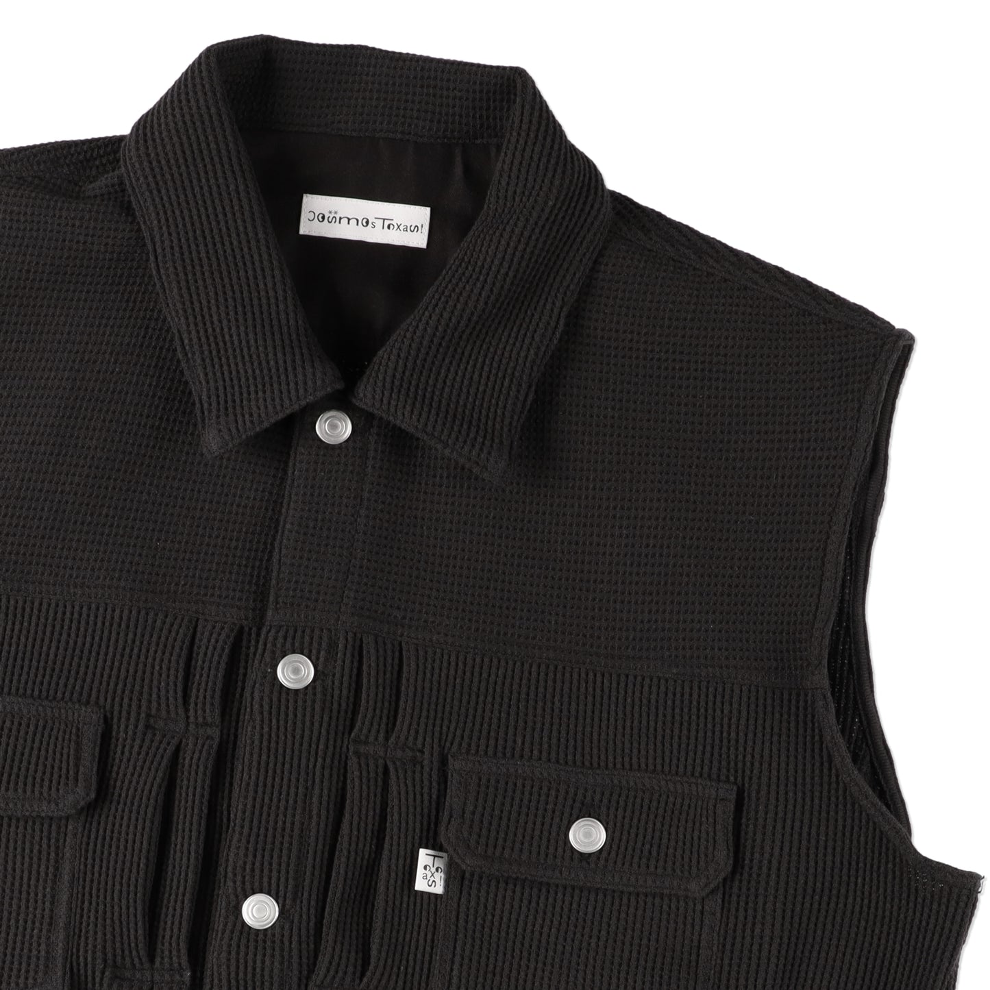 COSMOS TEXAS second vest black [ctfw25cs01](N)
