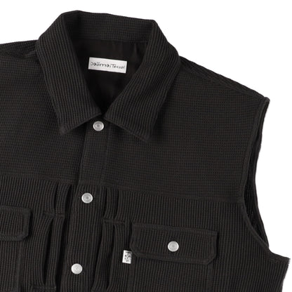 COSMOS TEXAS second vest black [ctfw25cs01](N)